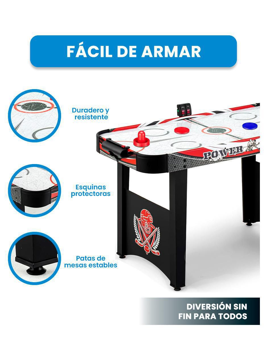 Mesa de hockey de madera 2
