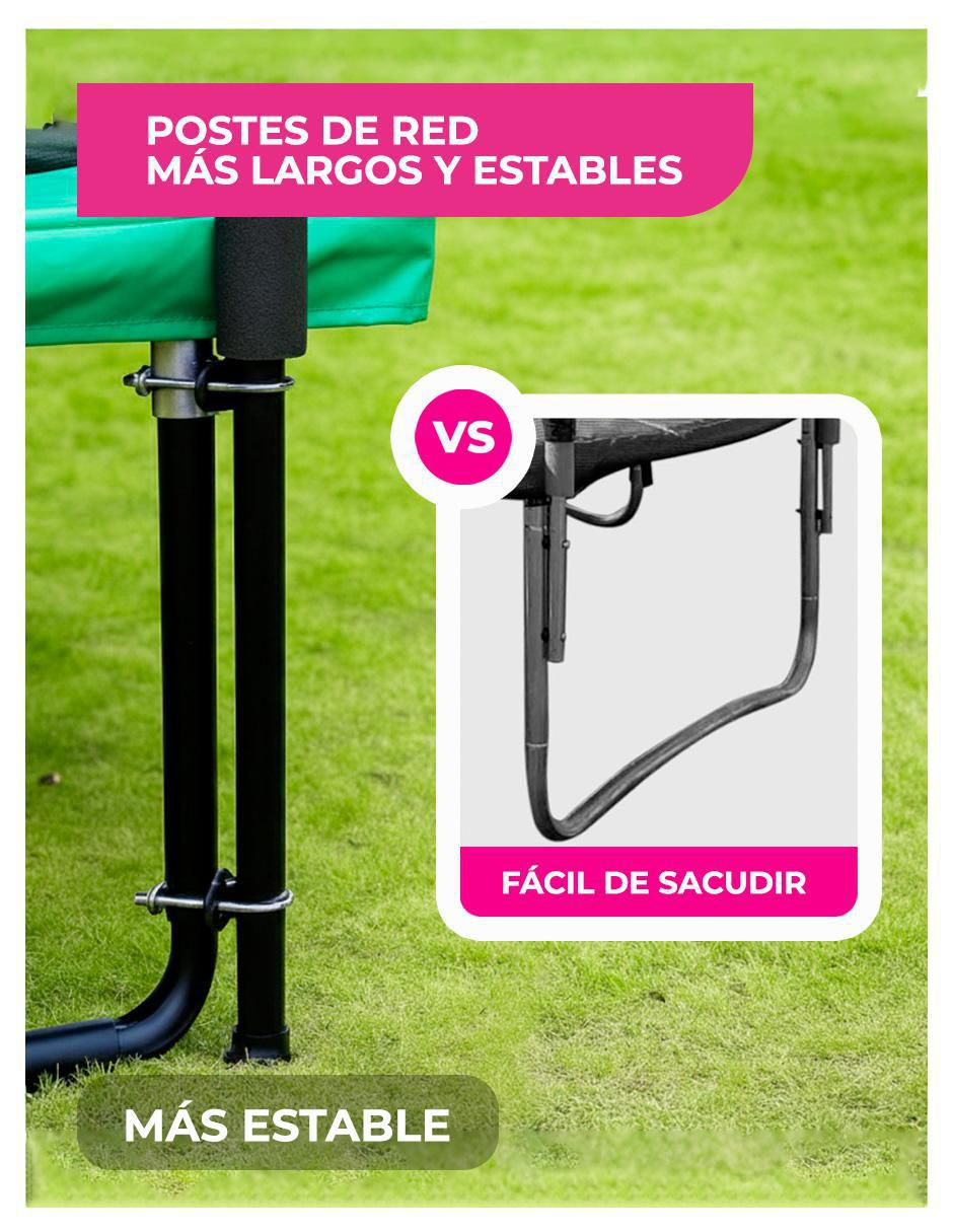 Trampolín Rectangular 10ft 2