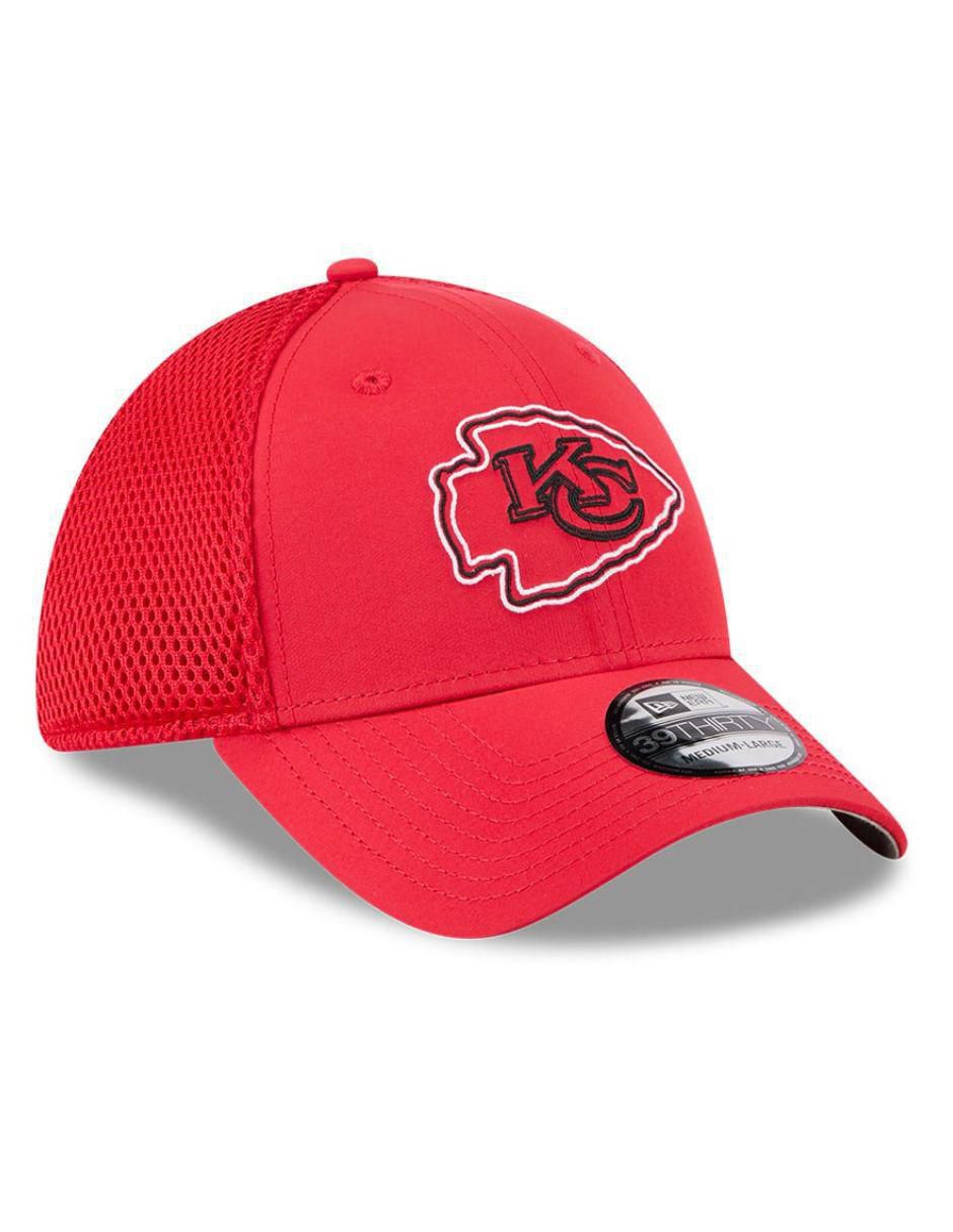 Gorra visera plana cerrada para fútbol americano 3930 Outline Kansas City Chiefs para adulto Gorra visera plana cerrada para fútbol americano 3930 Outline Kansas City Chiefs para adulto