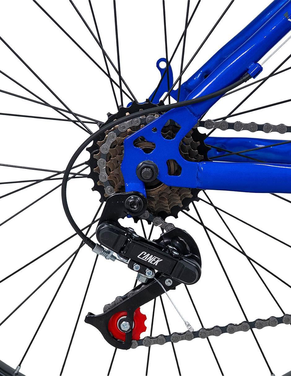 Bicicleta de montaña rodada 24 unisex