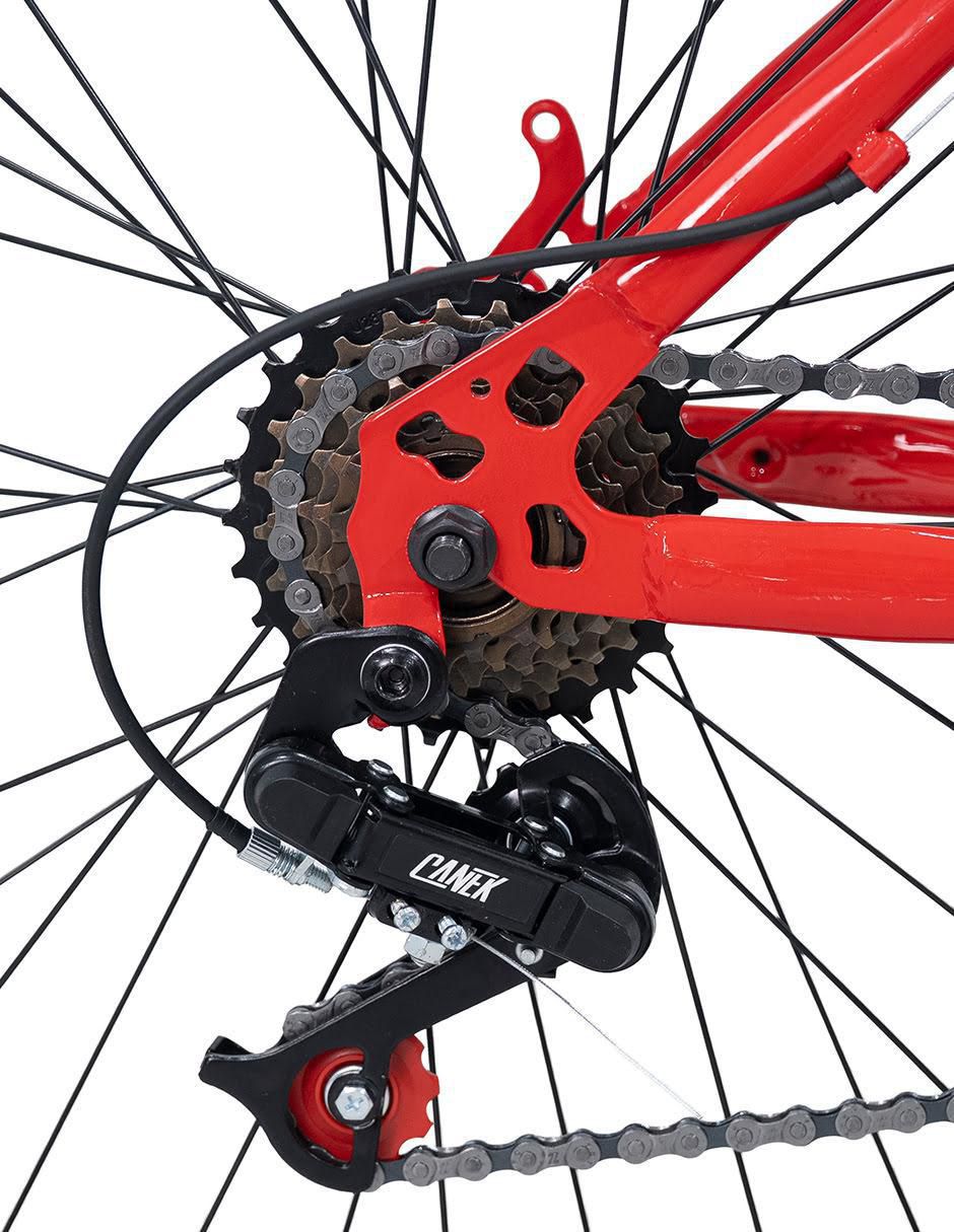 Bicicleta de montaña rodada 24 unisex 8