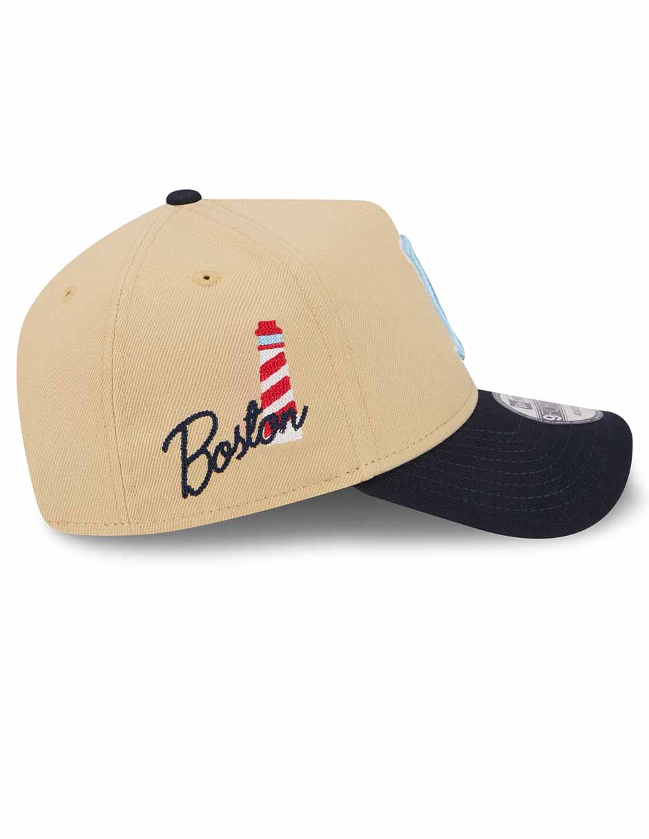 Gorra visera curva snapback para béisbol City Side Patch Boston Red Sox para adulto 5