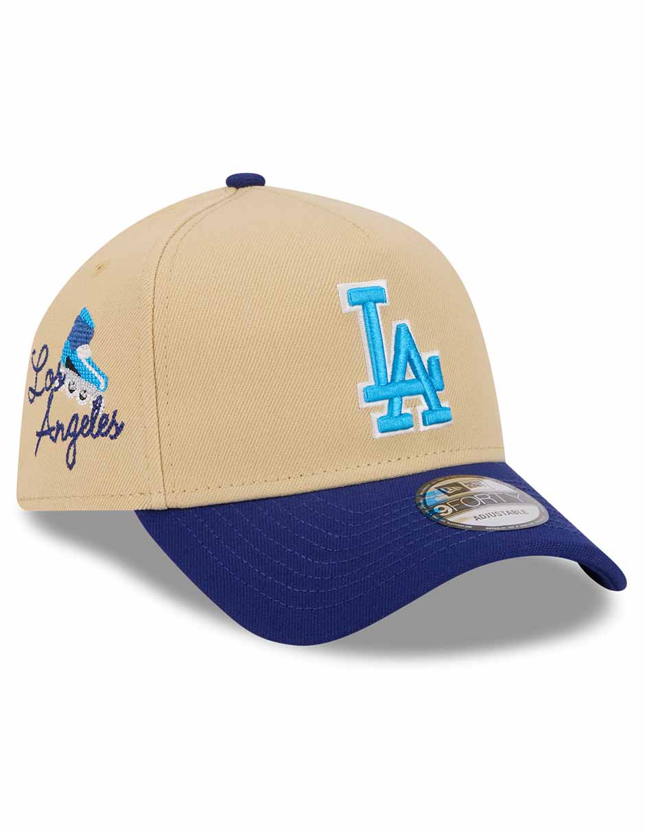 Gorra visera curva snapback para béisbol City Side Patch Los Angeles Dodgers para adulto 6