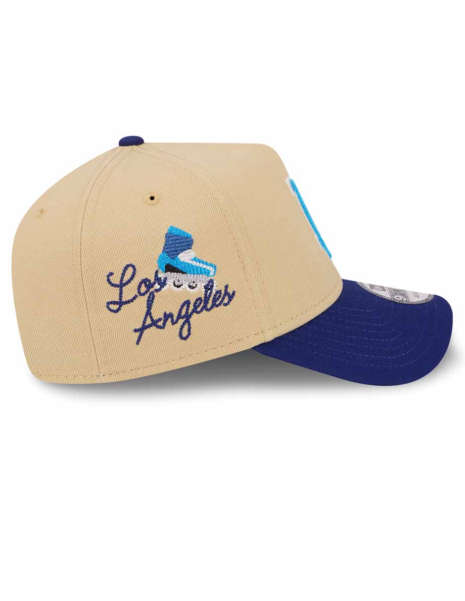 Gorra visera curva snapback para béisbol City Side Patch Los Angeles Dodgers para adulto 3