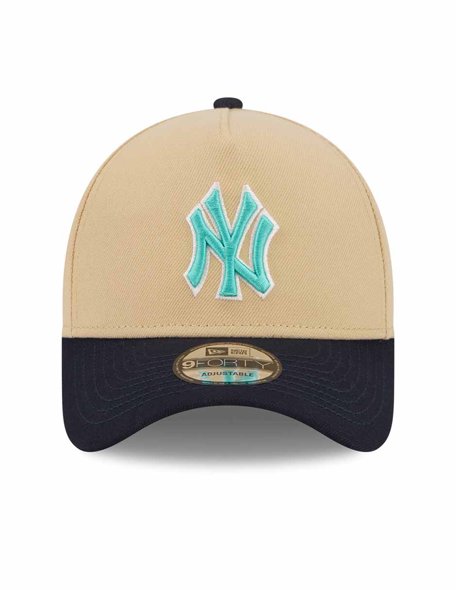 Gorra visera curva correa ajustable para béisbol City Side Patch New York Yankees para adulto 4