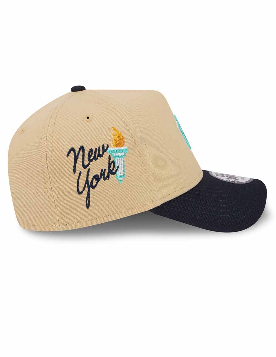 Gorra visera curva correa ajustable para béisbol City Side Patch New York Yankees para adulto 3