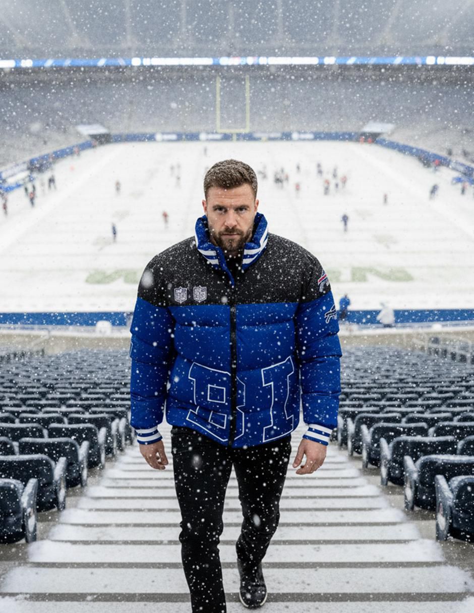 Chamarra para fútbol americano Buffalo Bills de hombre 4