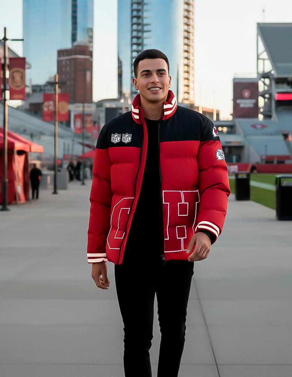 Chamarra para fútbol americano Kansas City Chiefs de hombre 4