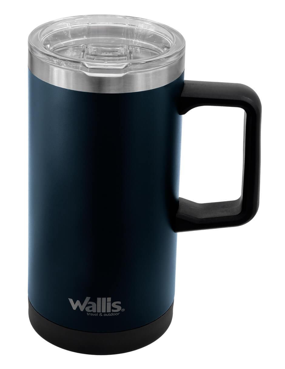 Taza térmica de acero inoxidable con tapa a presión 4