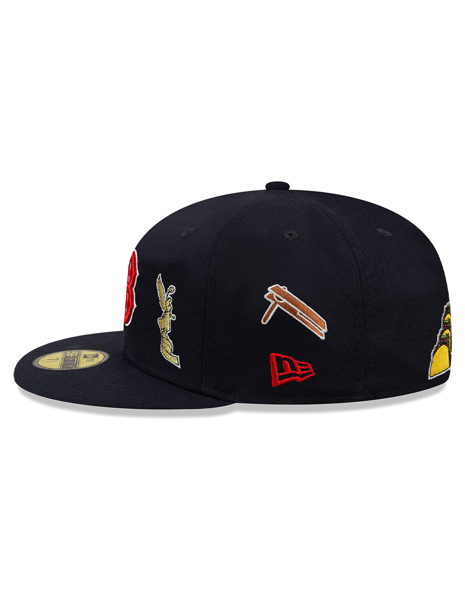 Gorra visera plana cerrada para béisbol new era mlb unisex