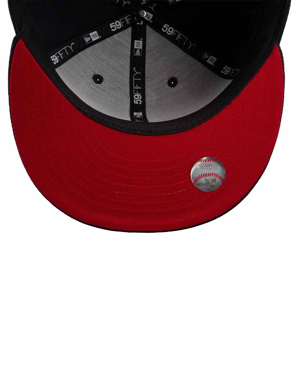 Gorra visera plana cerrada para béisbol new era mlb unisex