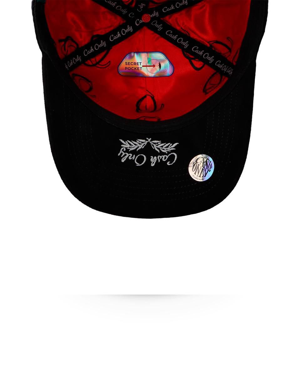 Gorra visera curva snapback Cash Only para adulto