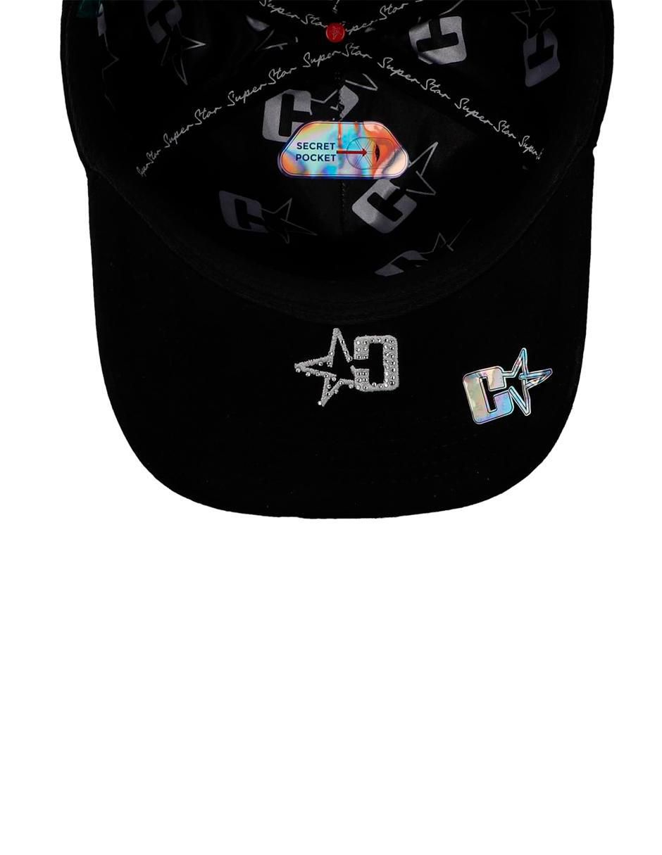Gorra visera curva snapback Cash Only para adulto