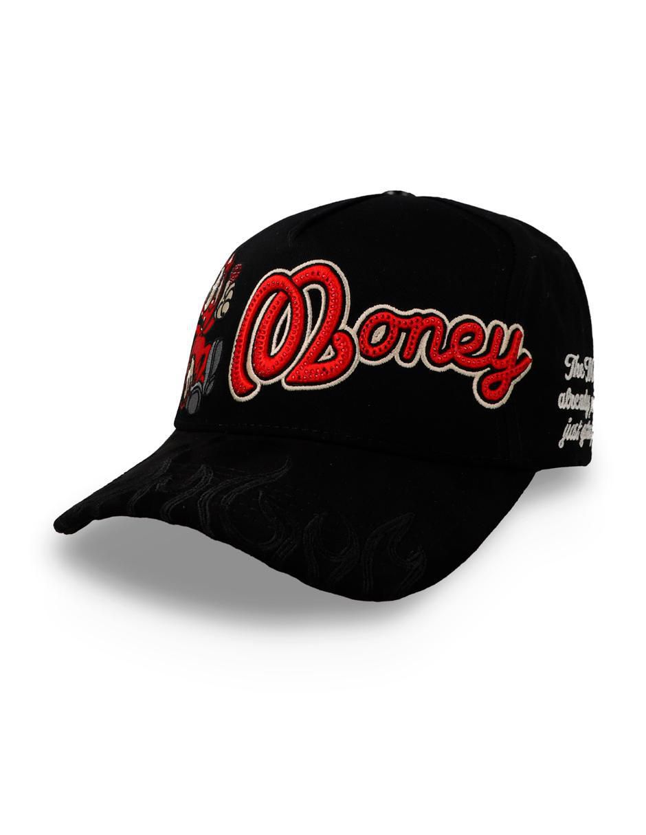 Gorra visera curva snapback Cash Only para adulto