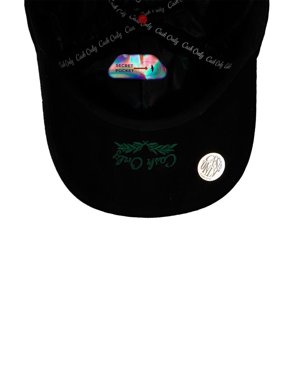 Gorra visera curva snapback Cash Only para adulto