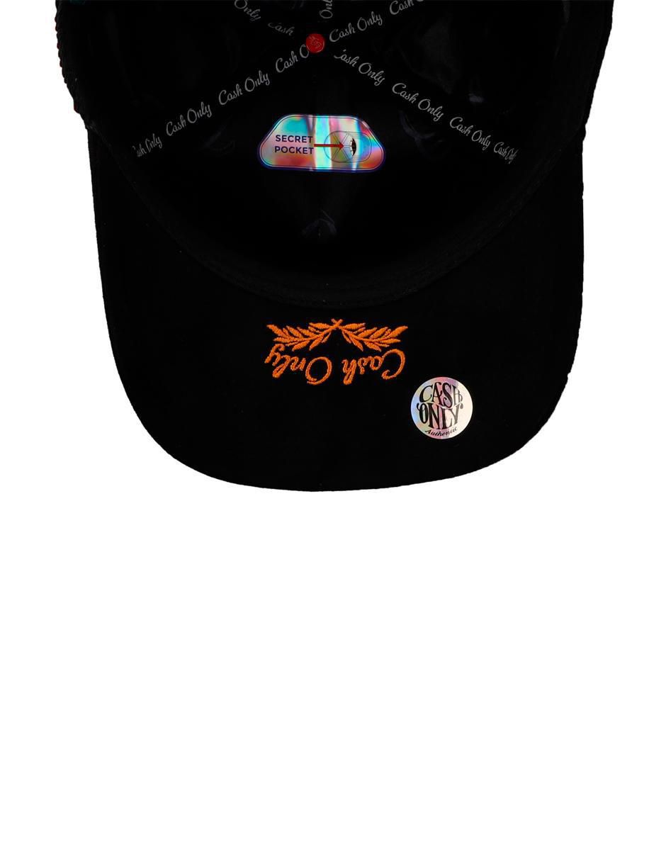 Gorra visera curva snapback Cash Only para adulto