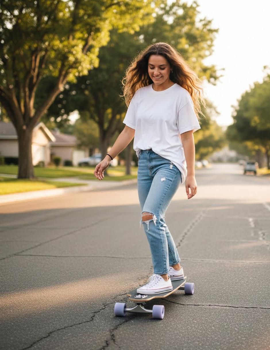 Patineta manual