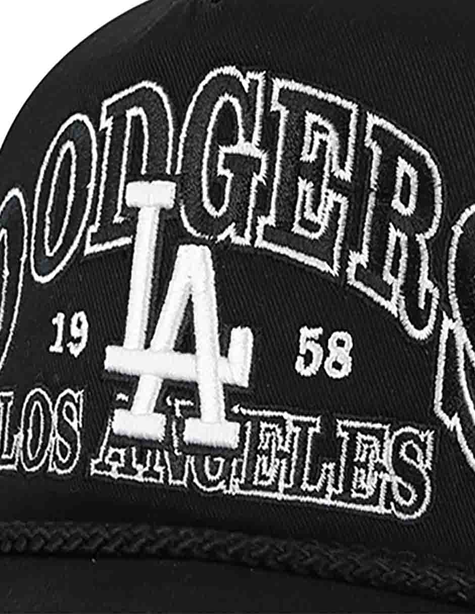 Gorra visera curva snapback casual Mlb Los Angeles Dodgers unisex 3