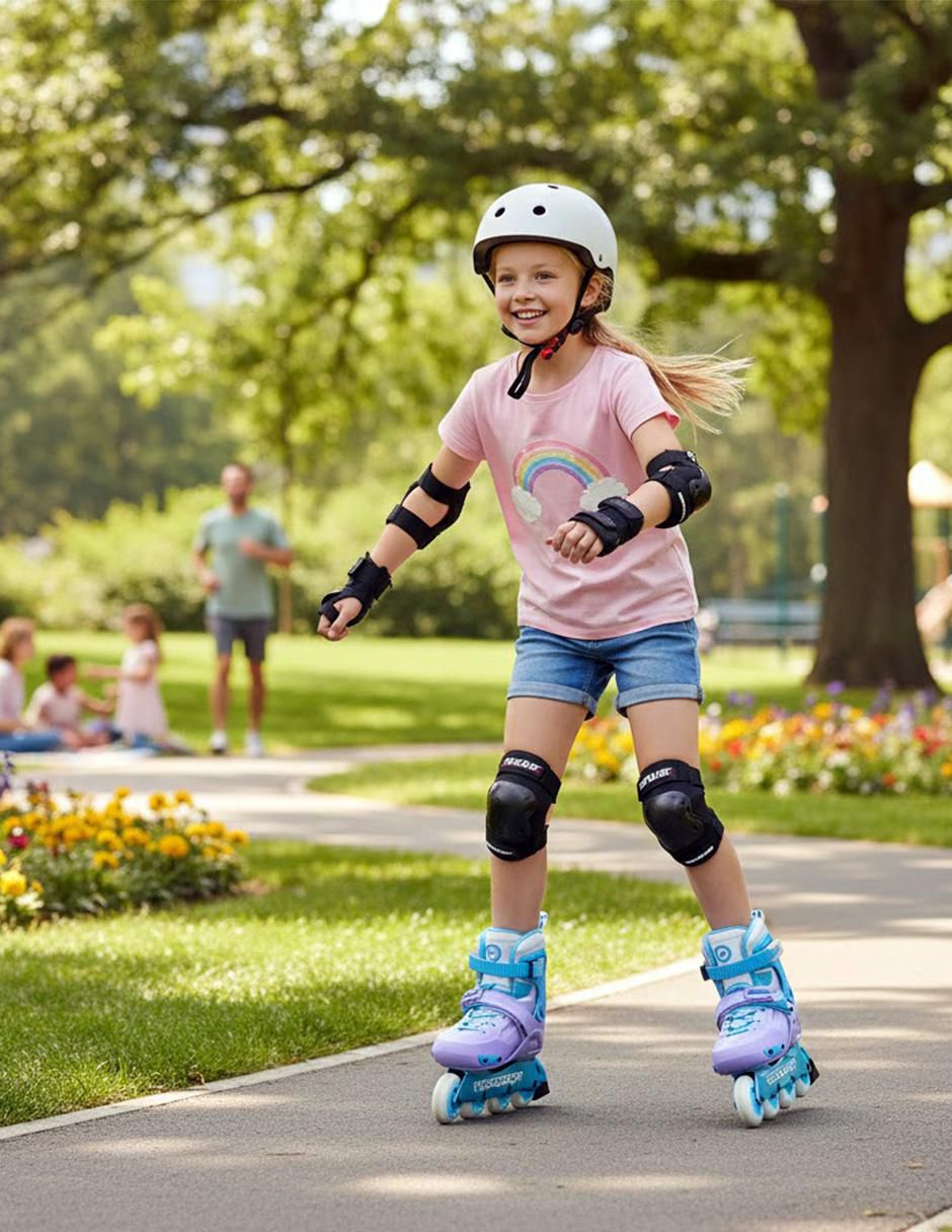 Patines en línea Ajustable Freeskate/Slalom unisex 2