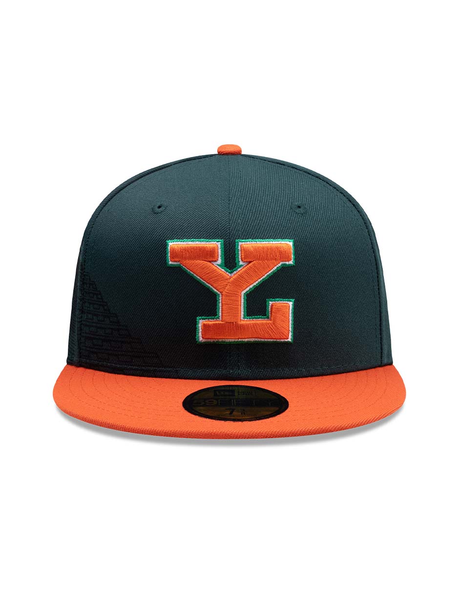 Gorra visera plana cerrada para béisbol new era lmb leones de yucatán unisex