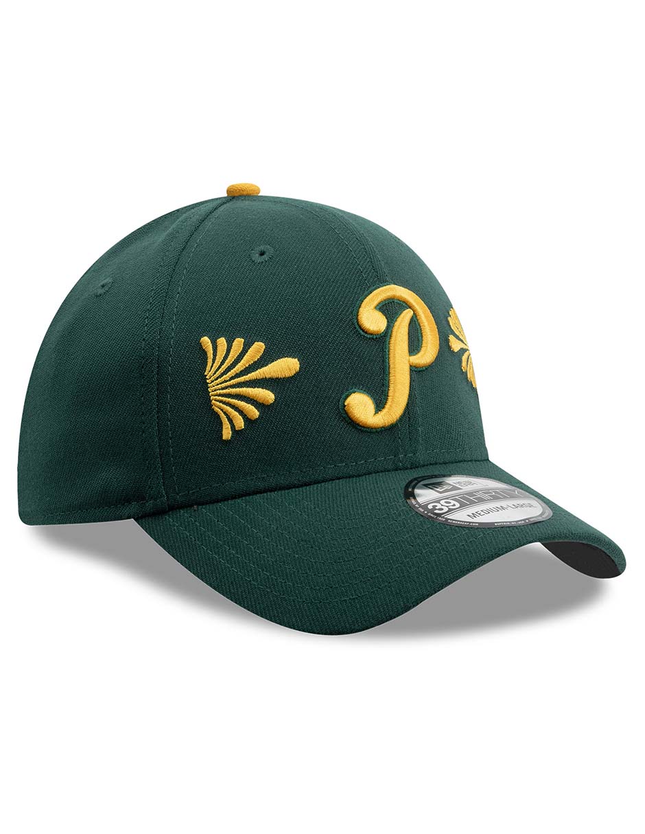 Gorra visera curva cerrada para béisbol new era lmb pericos de puebla unisex