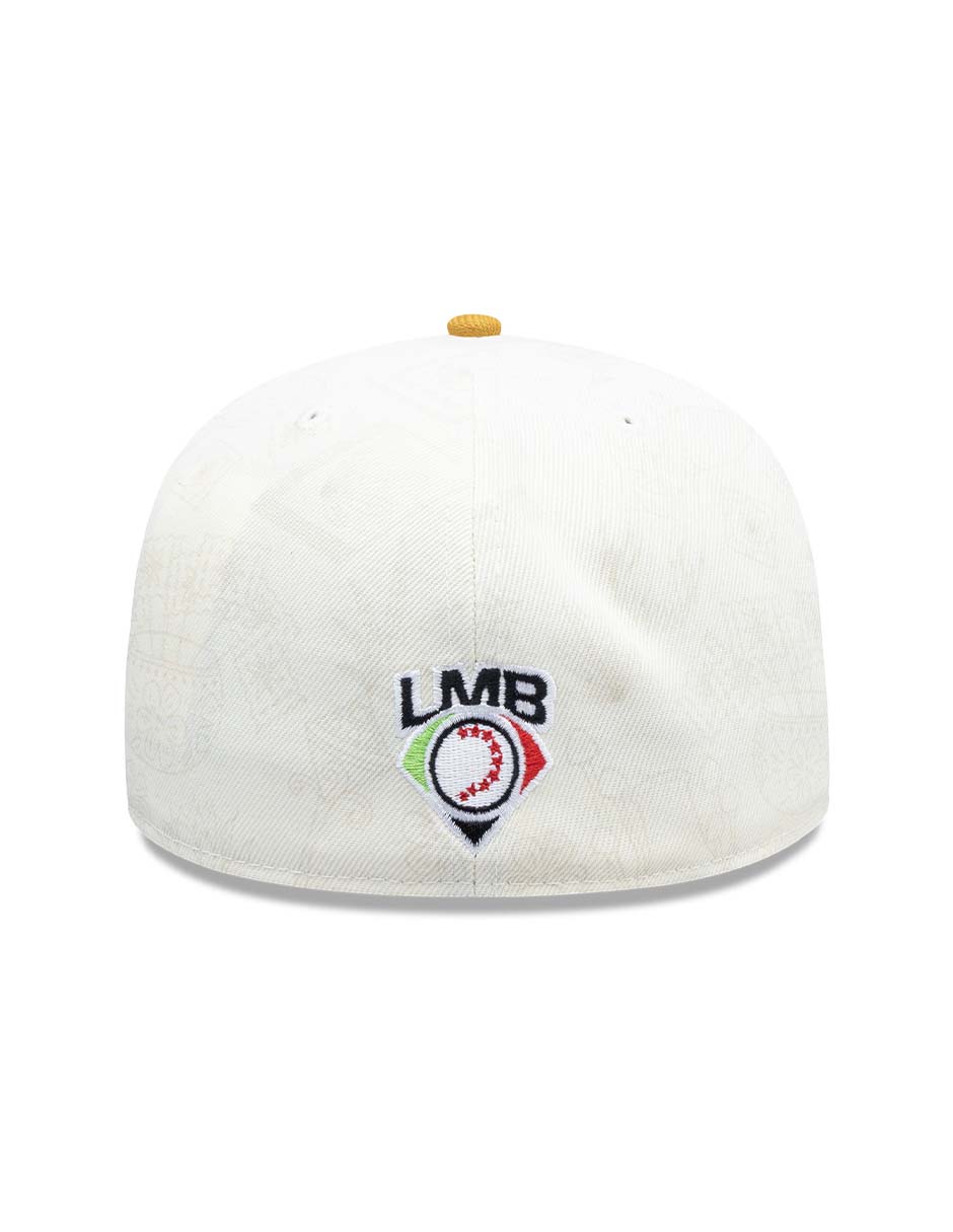 Gorra visera plana cerrada para béisbol new era lmb guerreros de oaxaca unisex