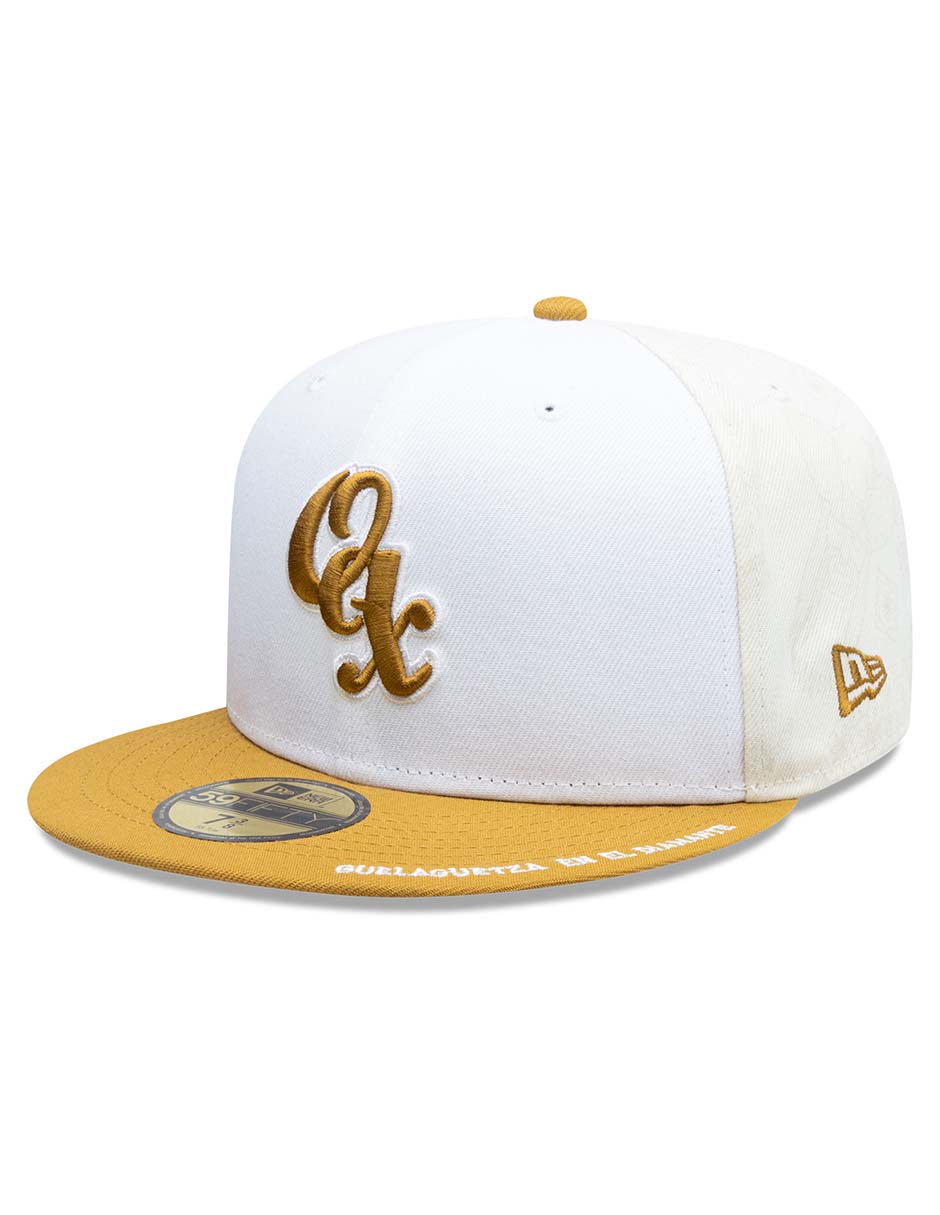 Gorra visera plana cerrada para béisbol new era lmb guerreros de oaxaca unisex