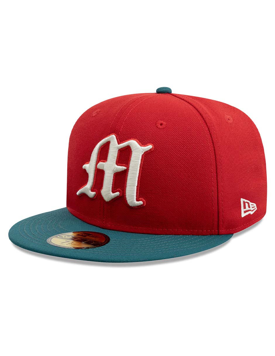 Gorra visera plana cerrada para béisbol lmb diablos rojos del méxico unisex