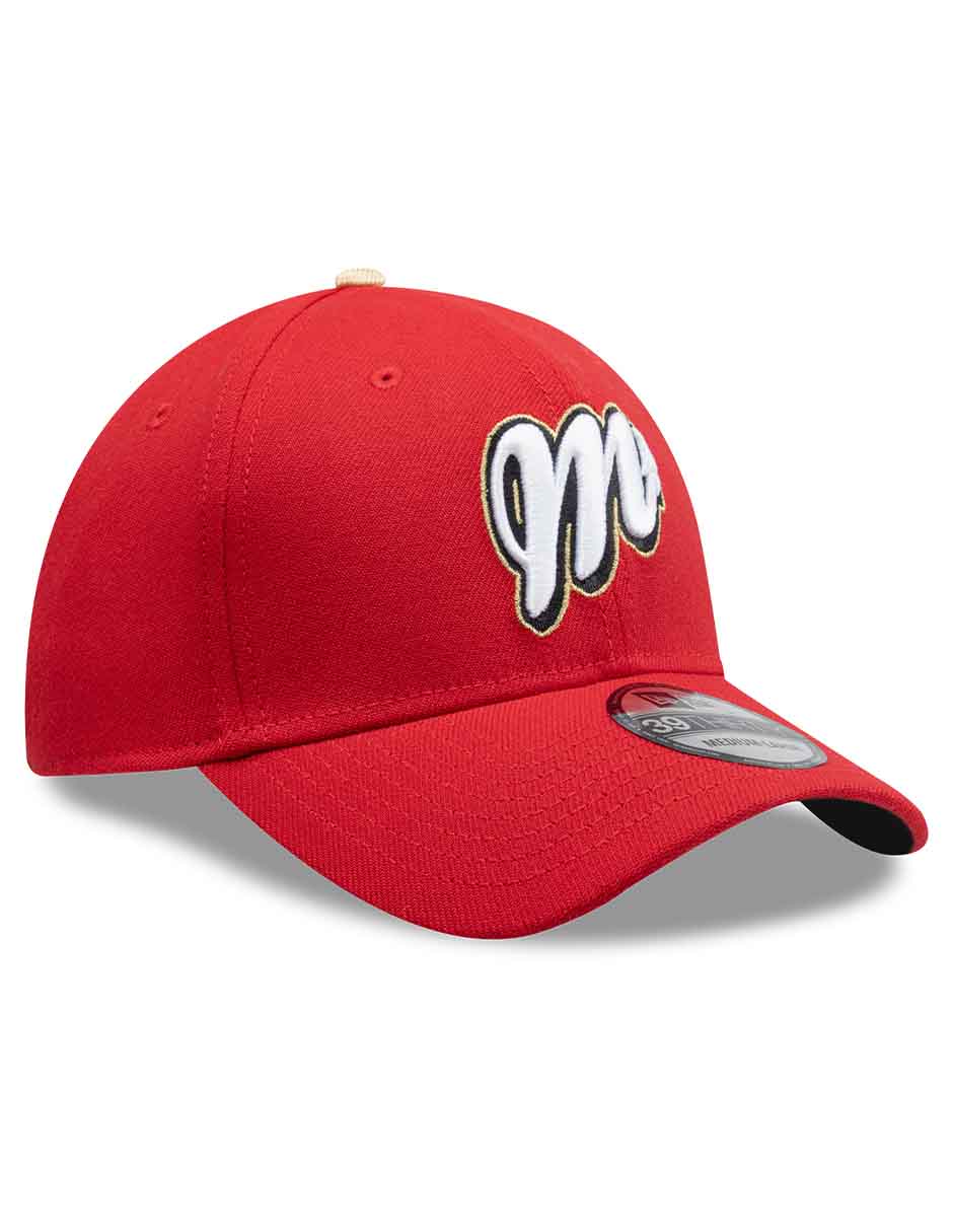 Gorra visera curva cerrada para béisbol new era lmb diablos rojos del méxico unisex