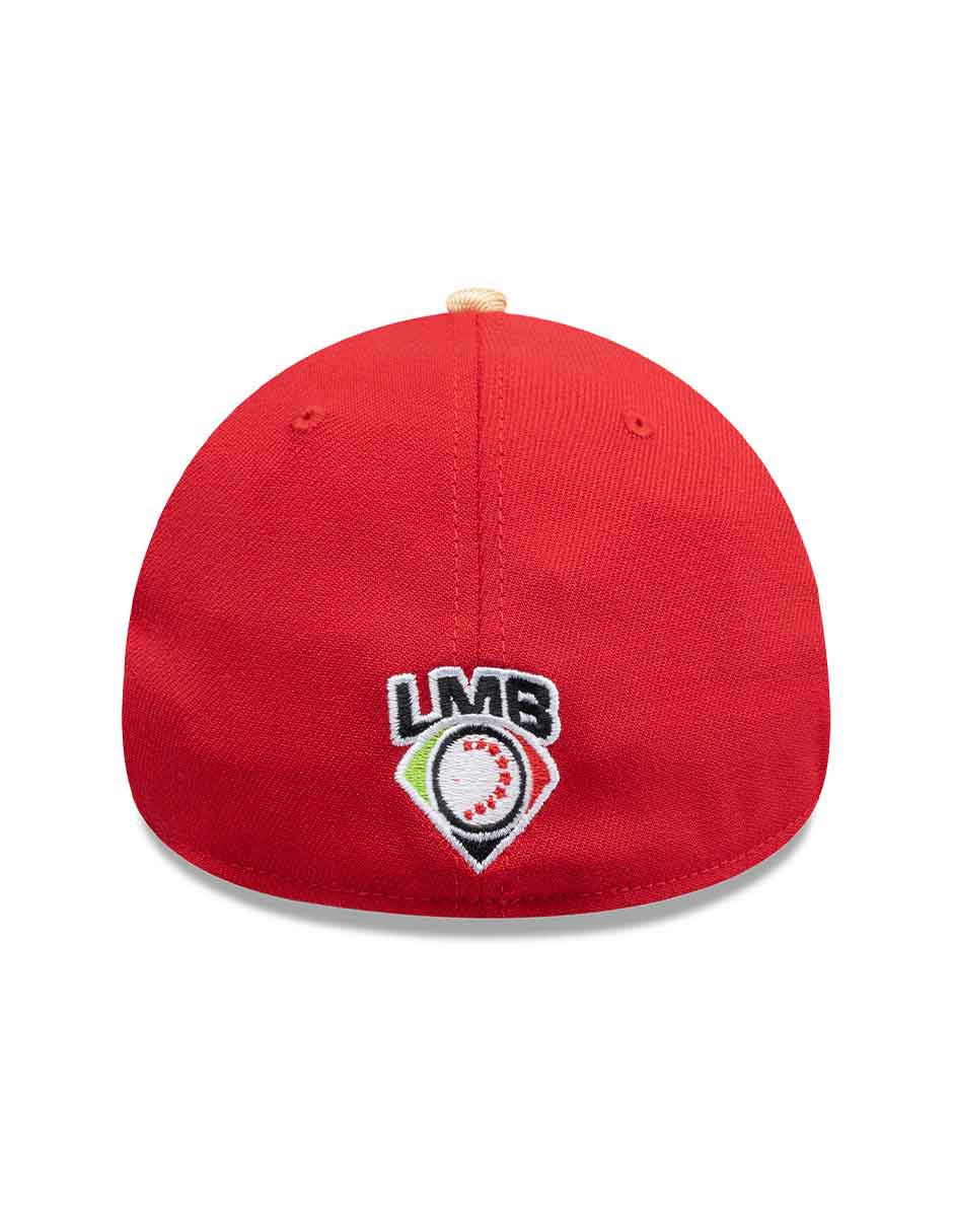 Gorra visera curva cerrada para béisbol lmb diablos rojos del méxico unisex 4