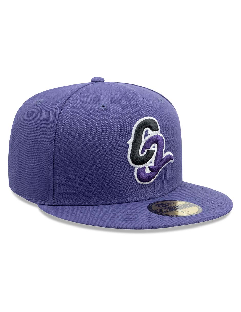 Gorra visera plana cerrada para béisbol new era lmb conspiradores de querétaro unisex