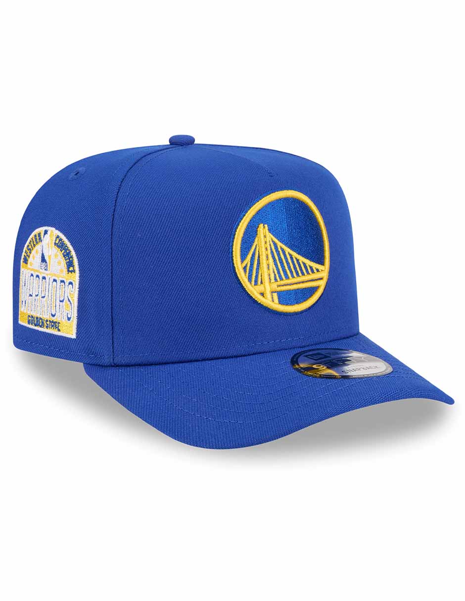 Gorra visera plana snapback para básquetbol Evergreen NBA Golden State Warriors para adulto 6