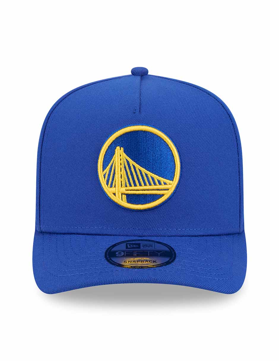 Gorra visera plana snapback para básquetbol Evergreen NBA Golden State Warriors para adulto
