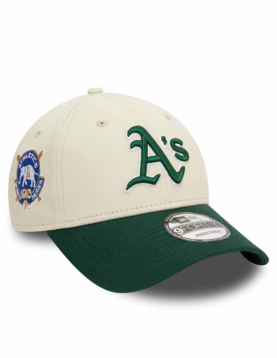 Gorra visera curva correa ajustable para béisbol MLB 2Tone Sp MLB Oakland Athletics para adulto 5