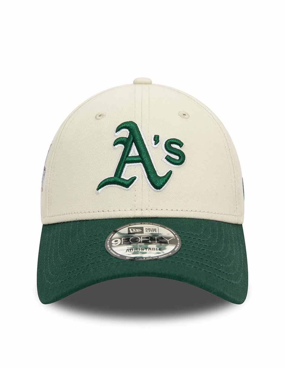Gorra visera curva correa ajustable para béisbol MLB 2Tone Sp MLB Oakland Athletics para adulto 3