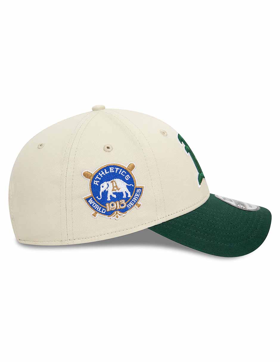Gorra visera curva correa ajustable para béisbol MLB 2Tone Sp MLB Oakland Athletics para adulto 6