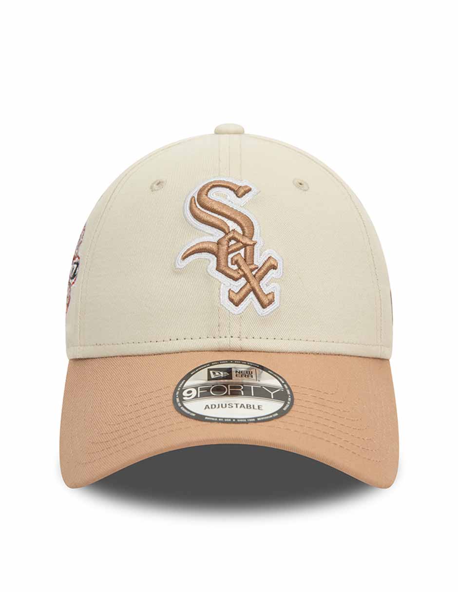 Gorra visera curva correa ajustable para béisbol MLB World Series Color Block MLB Chicago White Sox para adulto