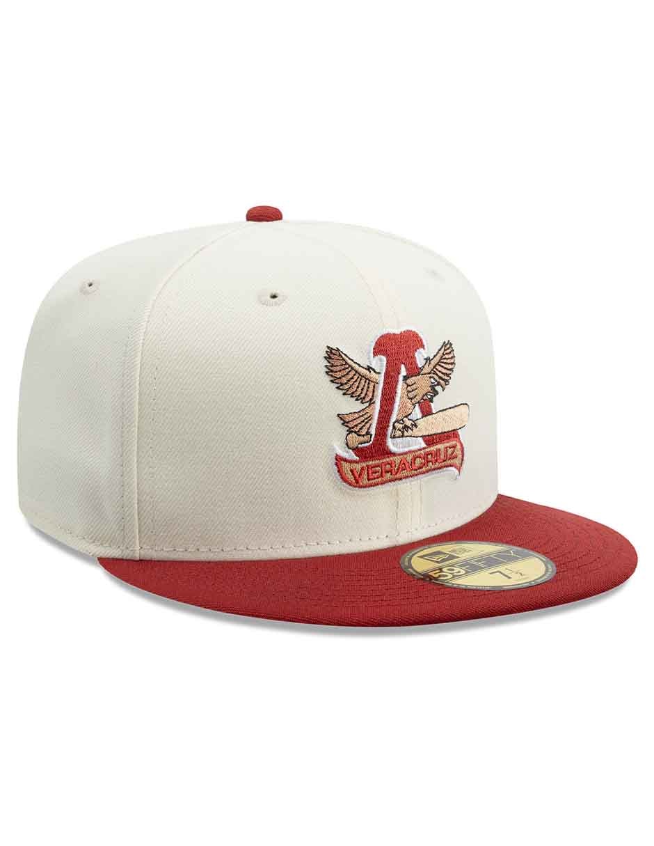 Gorra visera plana cerrada para béisbol new era lmb el águila de veracruz unisex