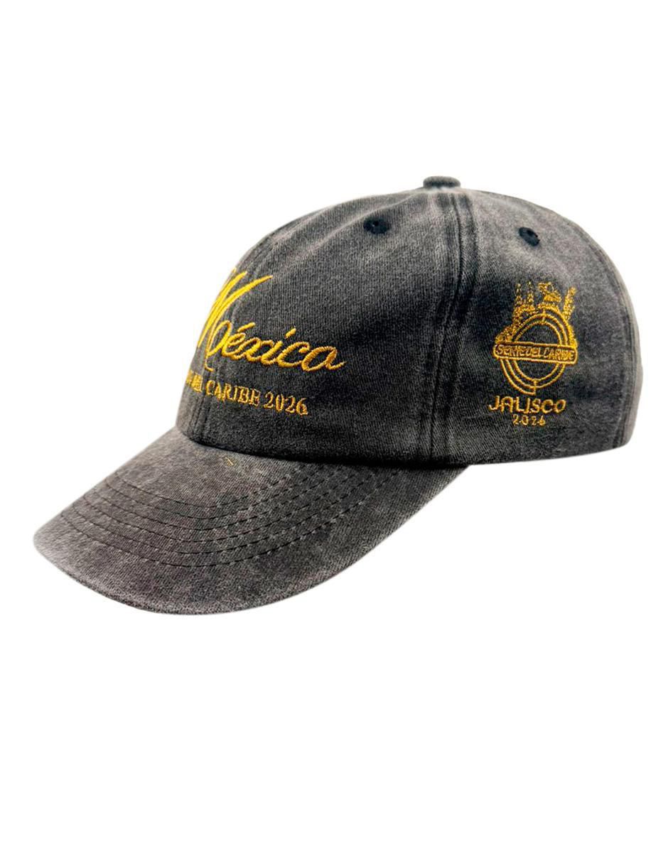 Gorra visera curva correa ajustable para béisbol México para adulto 2
