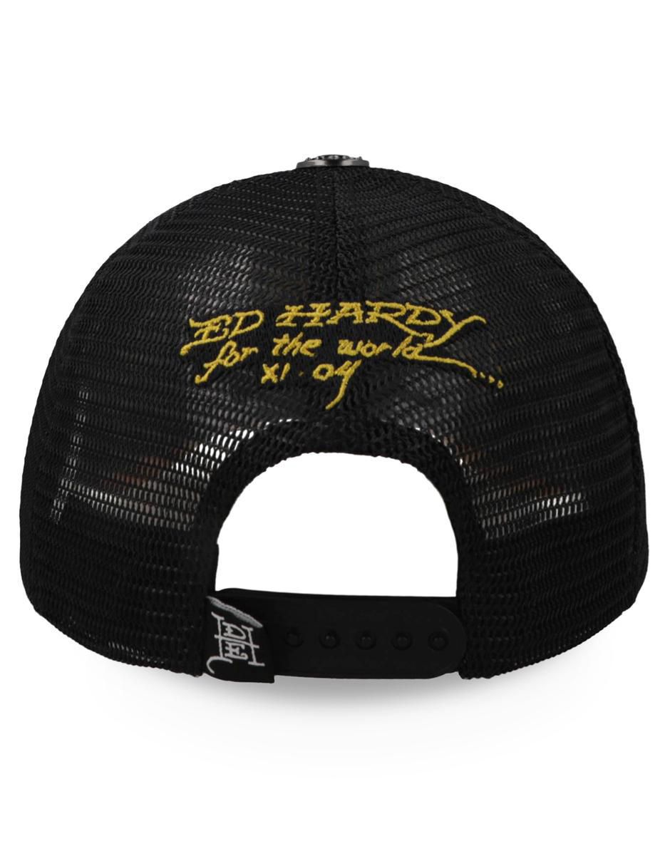 Gorra visera curva snapback Ed Hardy Mirror Eagles unisex