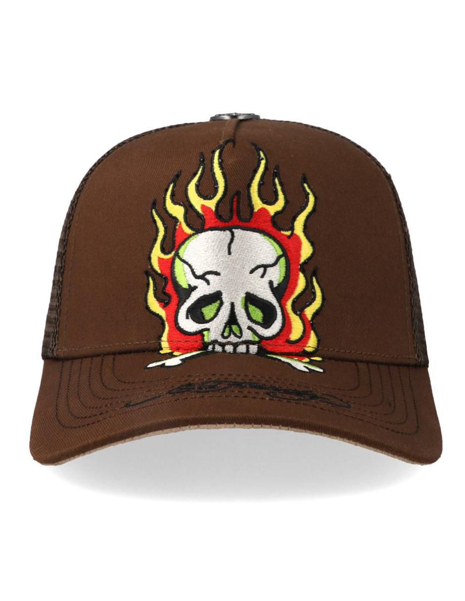 Gorra visera curva snapback Tiger Bone para adulto