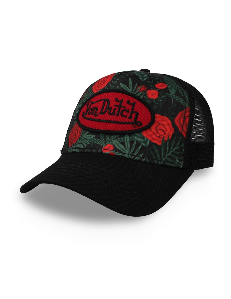 Gorra visera curva snapback multi rojo unisex