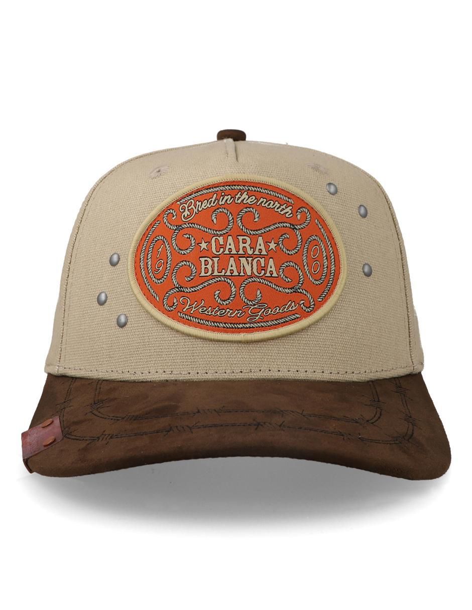 Gorra visera curva snapback para adulto
