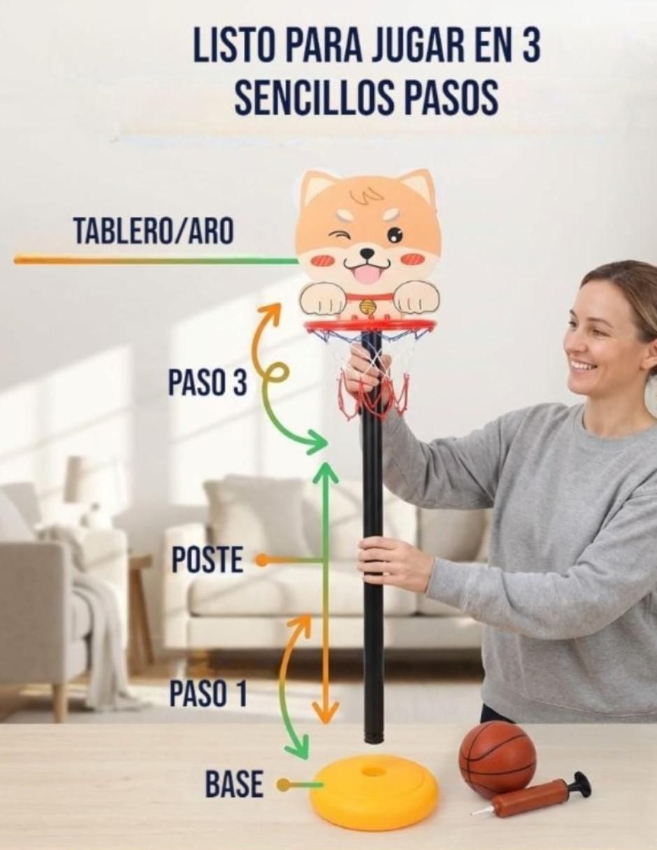 Tablero básquetbol portátil 5