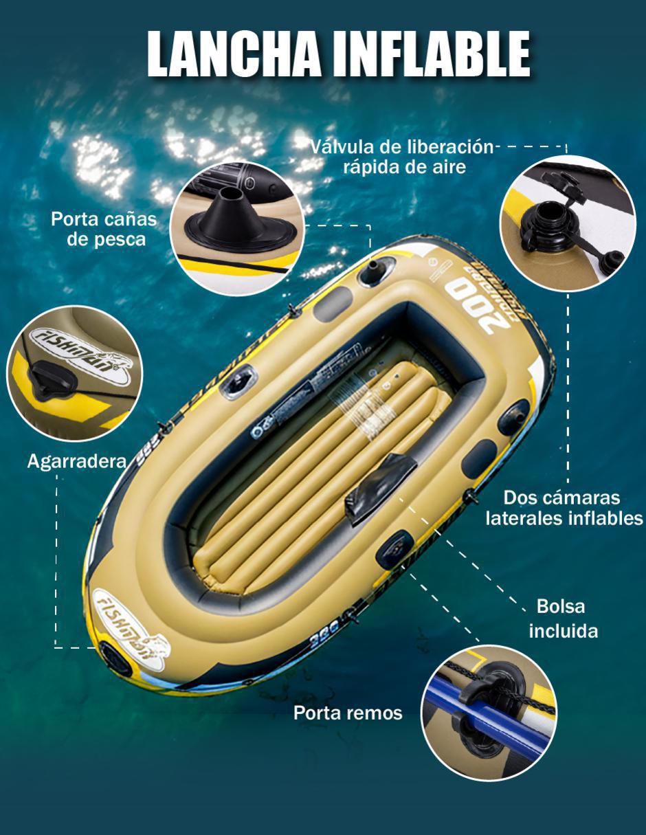Lancha inflable Fishman 200