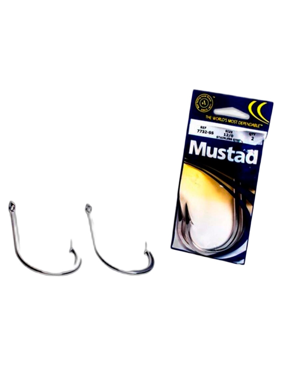 Imagen de producto Anzuelo para pesca Mustad 7732SS-12/0