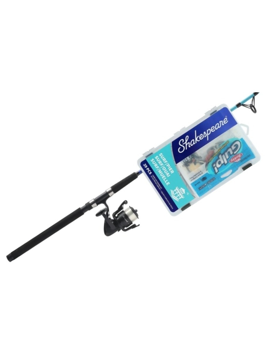 Caña con carrete Shakespeare CMF3SURFPIERSP