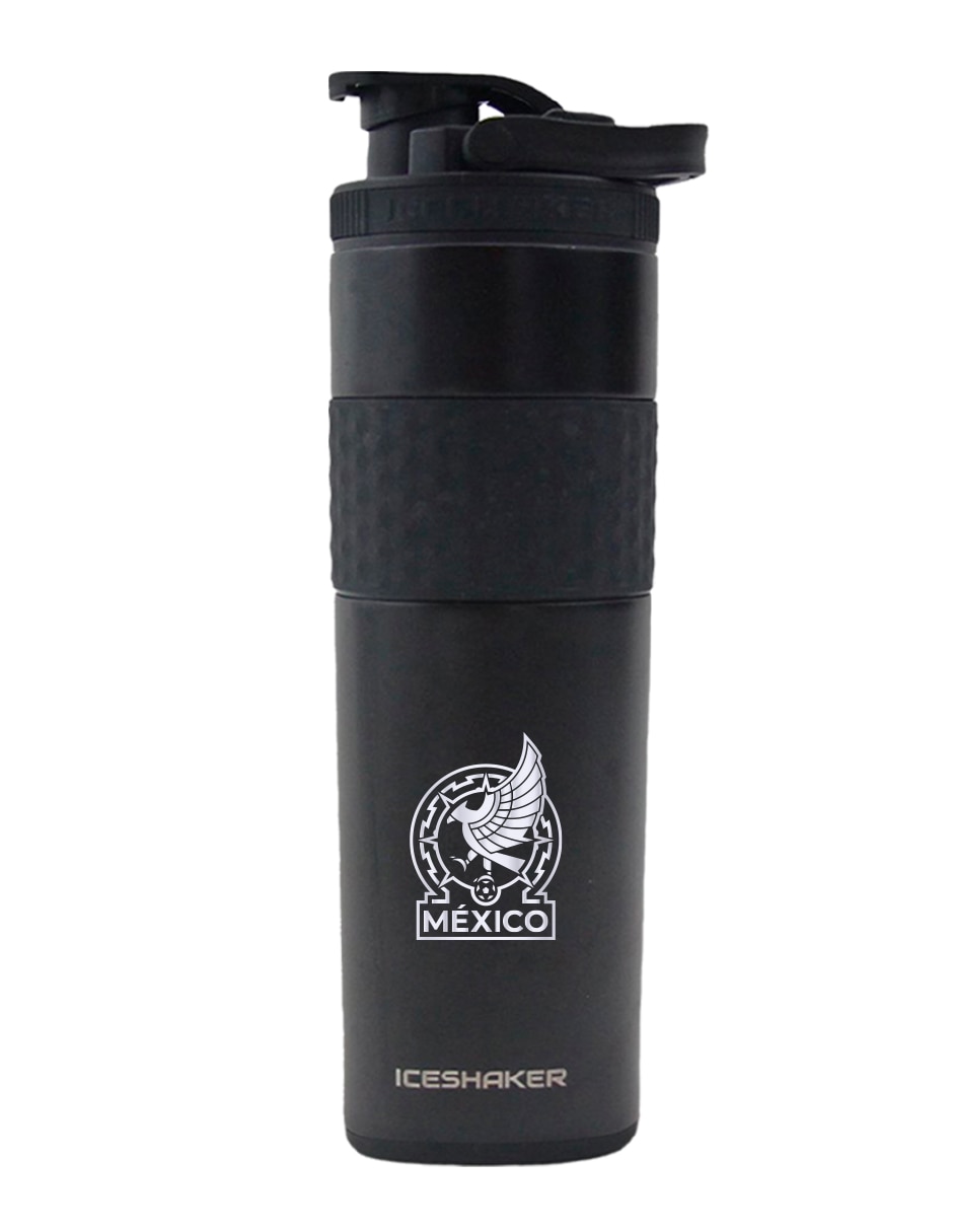 Entrenamiento ice shaker de acero inoxidable skinny shaker con tapa rosca
