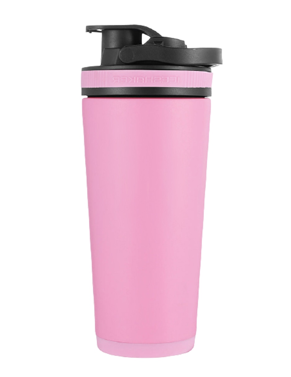 Entrenamiento ice shaker de acero inoxidable shaker con tapa rosca