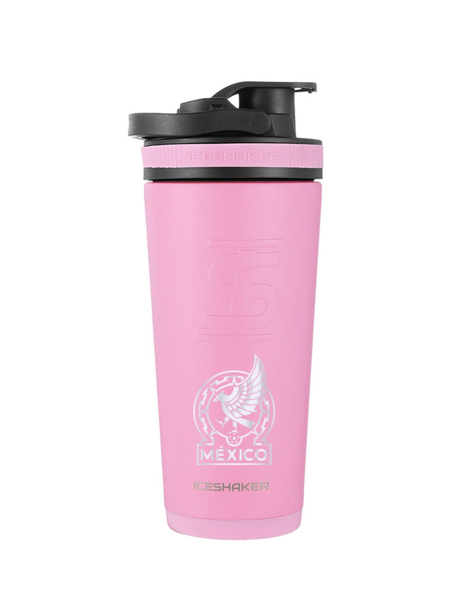 Entrenamiento ice shaker de acero inoxidable shaker con tapa rosca